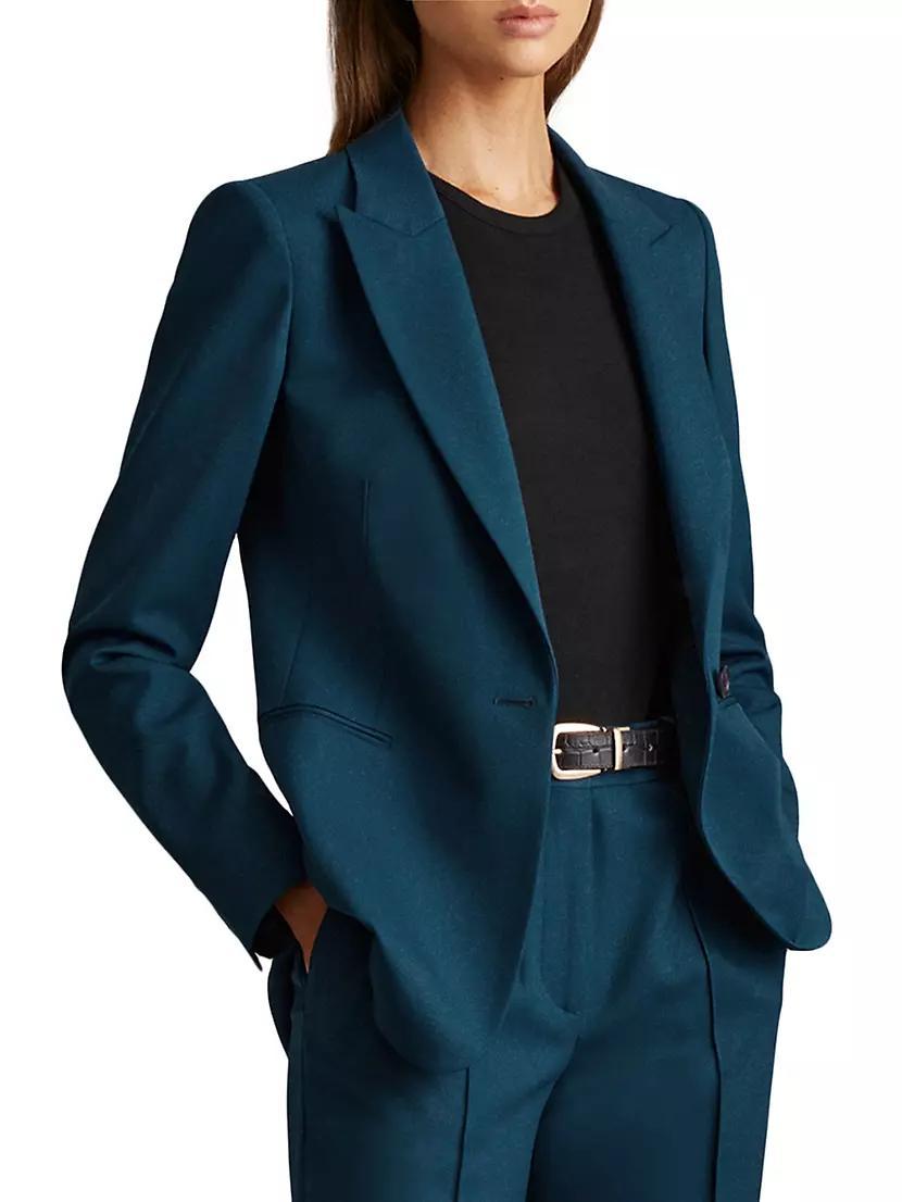 Jade Wool-Blend Blazer Product Image