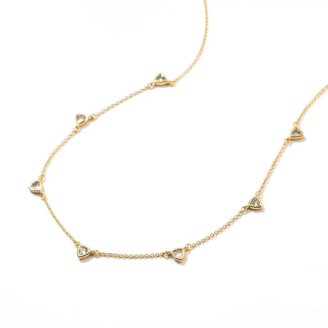 CZ Drop Necklace Product Image