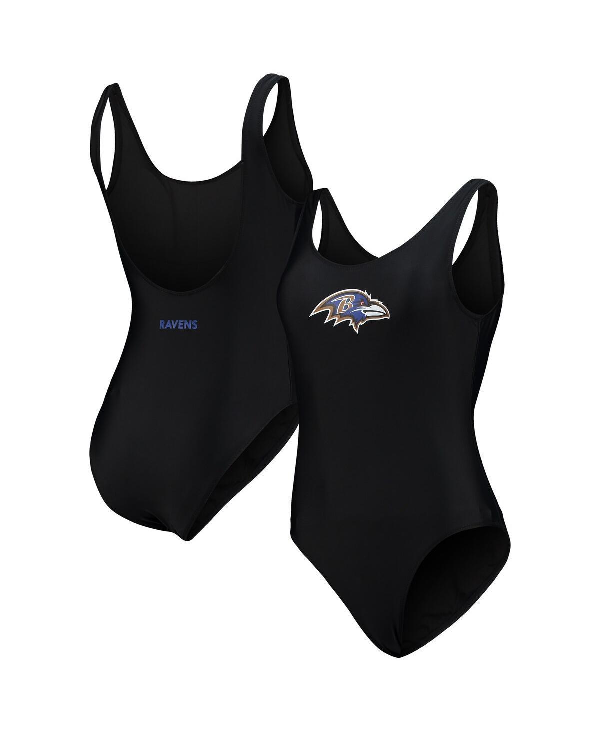 Womens G-III 4Her by Carl Banks Baltimore Ravens Making Waves One-Piece Swimsuit Product Image