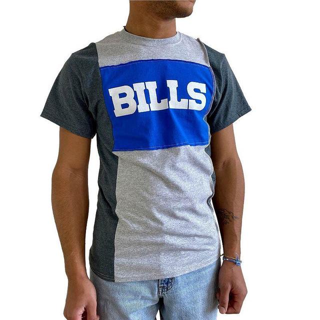 Mens Refried Apparel Heathered Gray Buffalo Bills Split T-Shirt Product Image