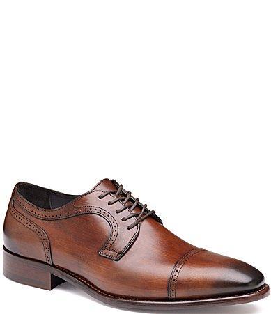 Johnston  Murphy Collection Mens Cormac Cap Toe Oxfords Product Image