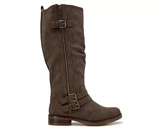 Xoxo Womens Mertle-C Zip Up Riding Boot Product Image