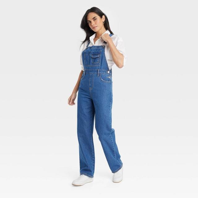 Womens 90s Baggy Jumpsuit - Universal Thread Medium Wash 14 Product Image