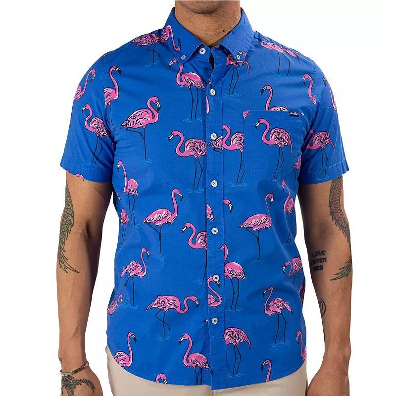 Mens Chubbies Short Sleeve Button Down Shirt Product Image