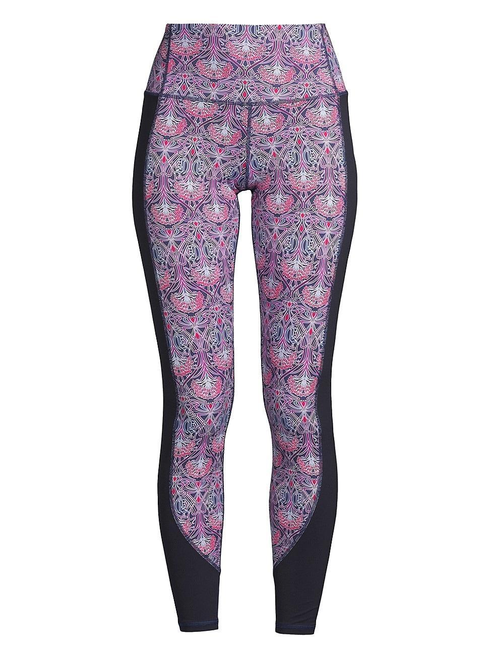 Womens Nouveau Floral Soleil Stretch Leggings Product Image