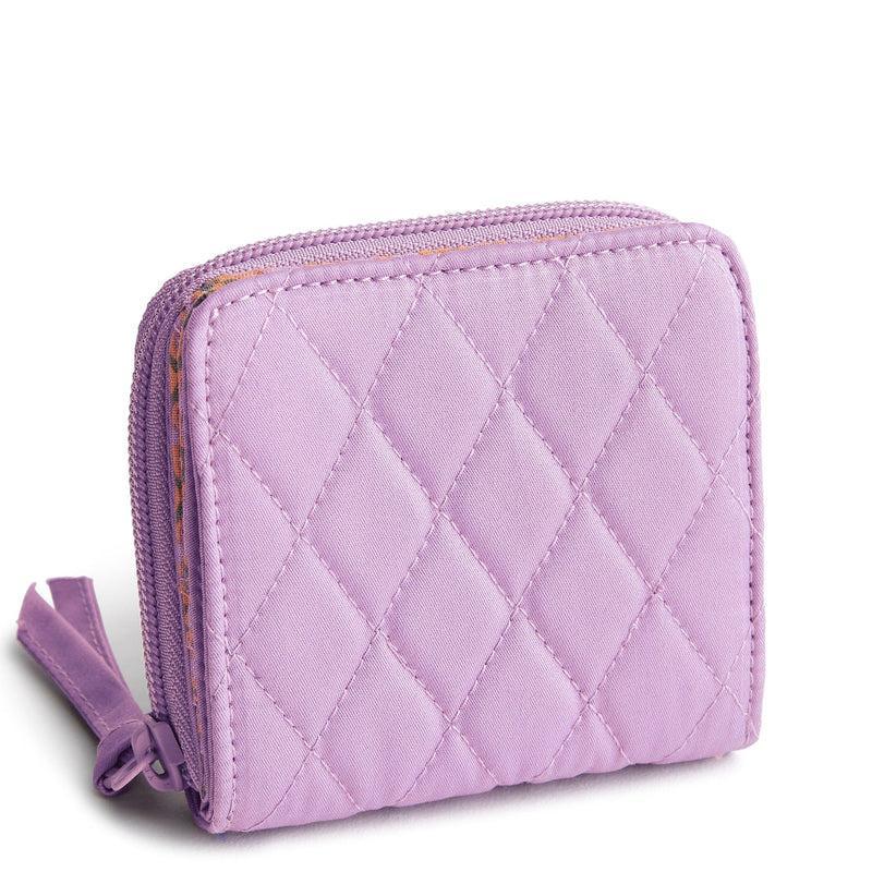 Vera Bradley Small Zip-Around Wallet Women in Purple Product Image