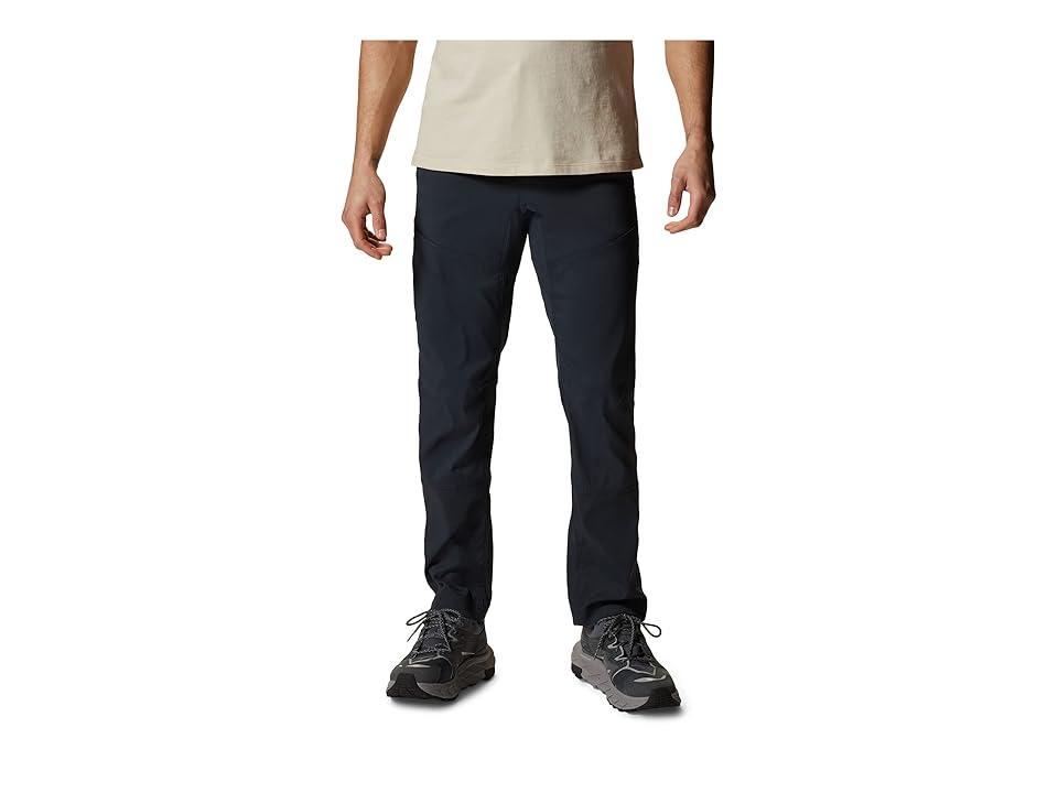 Mountain Hardwear Hardwear AP Active Pants (Dark Storm 1) Men's Clothing Product Image