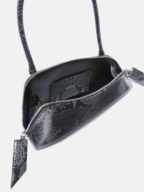 ''Sunrise'' black and grey shoulder bag Product Image