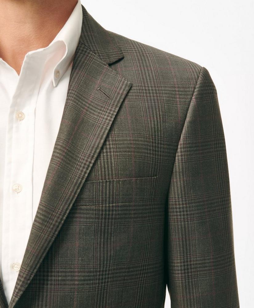 Traditional Fit Checked Sport Coat in Wool Product Image