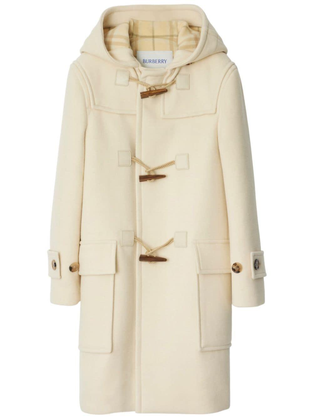 hooded duffle coat Product Image