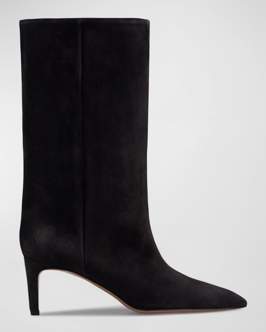 Suede Stiletto Mid Boots product image