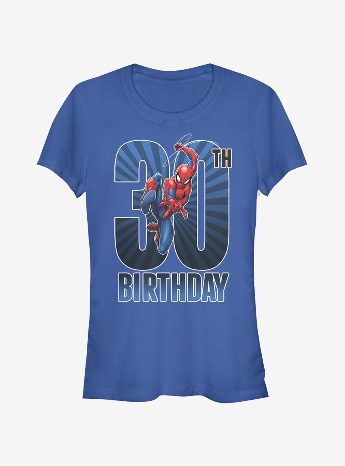 Marvel Spider-Man Spider-Man 30th Bday Girls T-Shirt product image