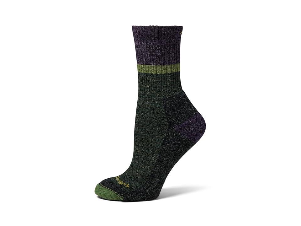 Darn Tough Vermont Ranger Micro Crew Midweight with Cushion (Plum) Women's Crew Cut Socks Shoes Product Image