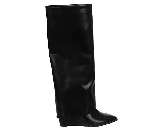 madden girl Evannder Womens Fold-Over Boots Product Image