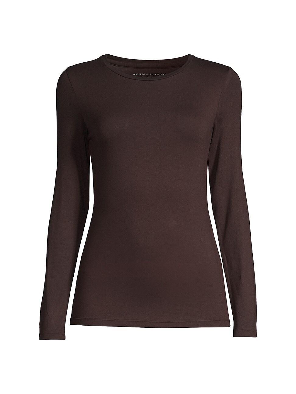 Womens Soft Touch Long-Sleeve Top Product Image