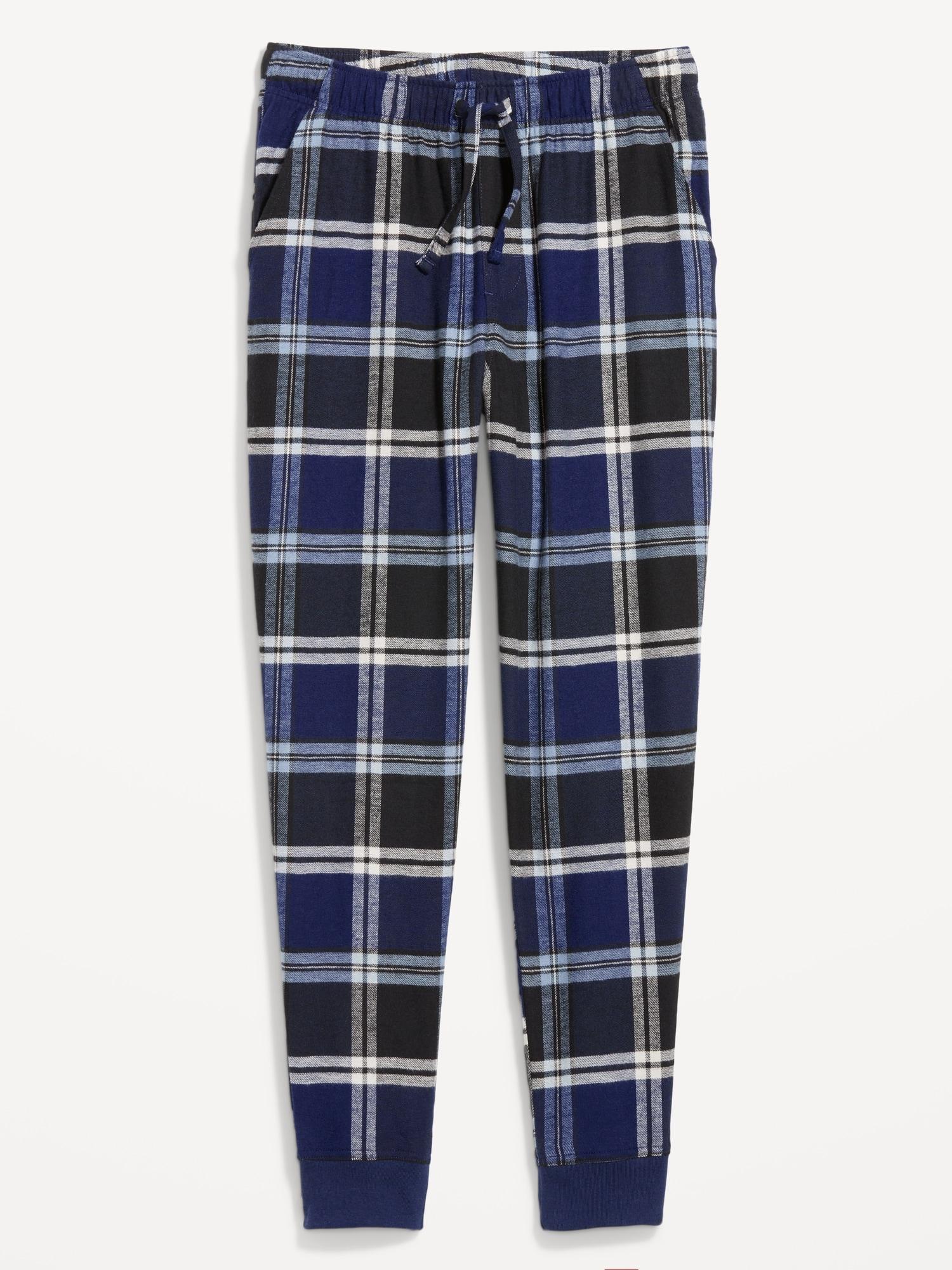 Flannel Pajama Joggers for Men Product Image