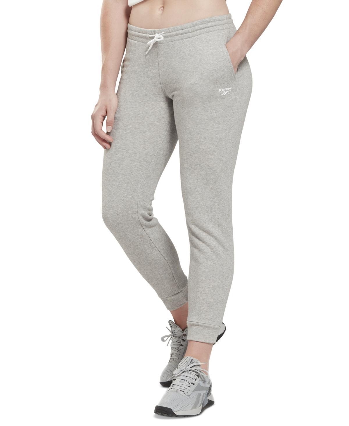 Reebok Womens Drawstring French Terry Jogger Sweatpant Product Image