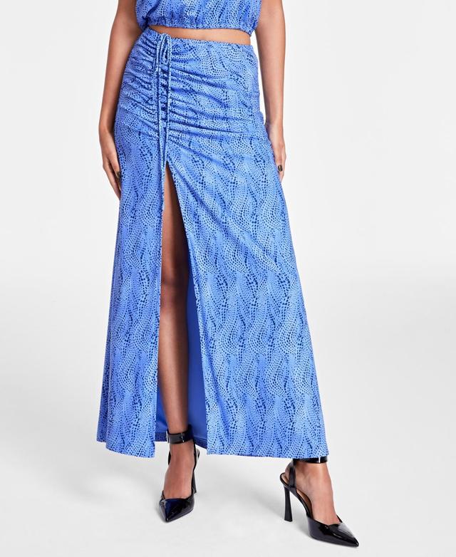 Bar Iii Womens Printed Maxi Skirt, Created for Macys Product Image