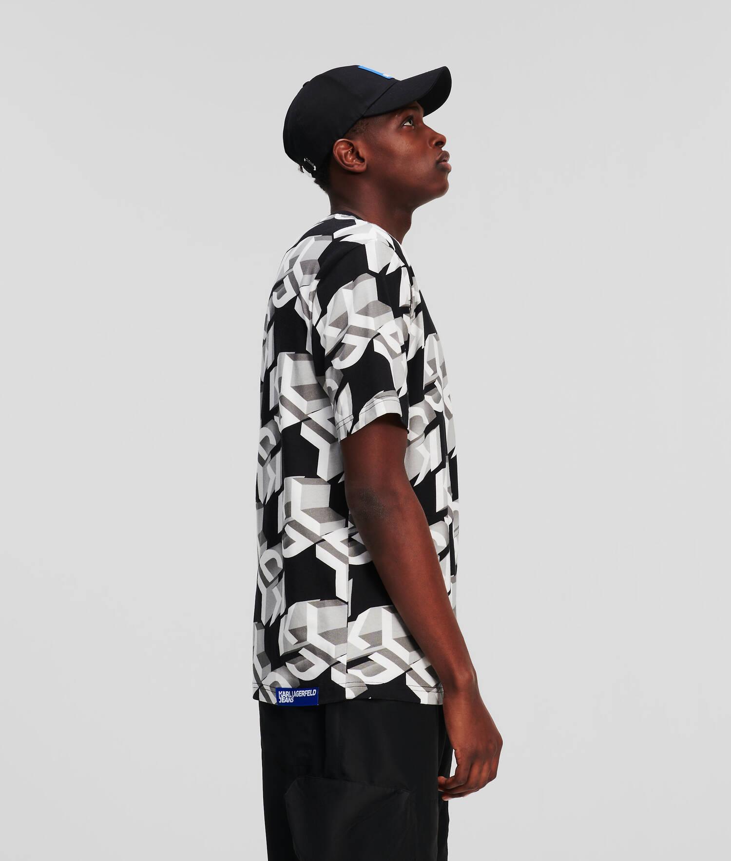 KLJ MONOGRAM ALL-OVER T-SHIRT Product Image