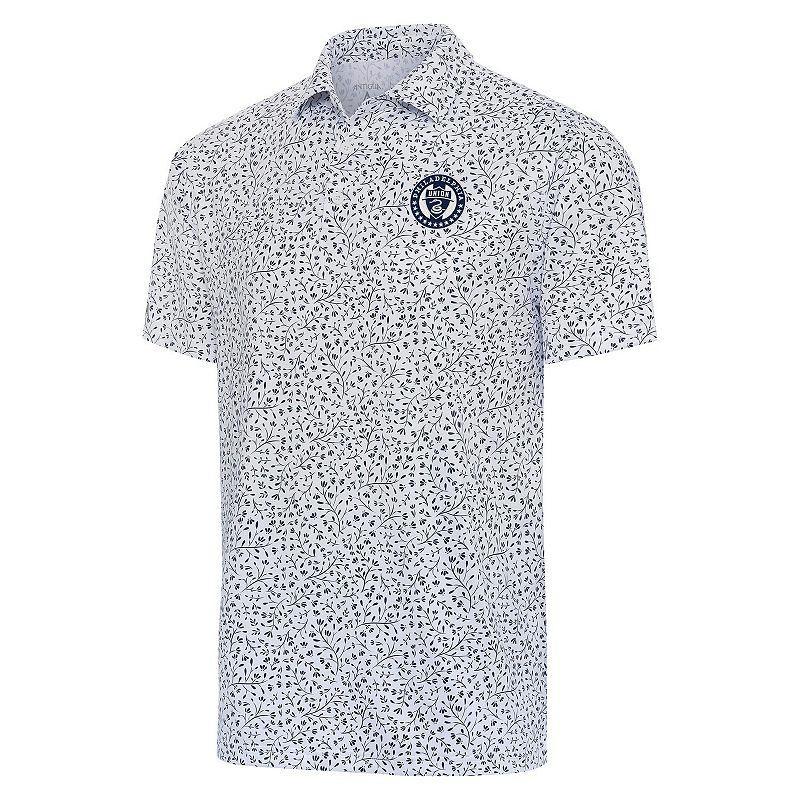 Mens Antigua White Philadelphia Union Motion Polo Product Image