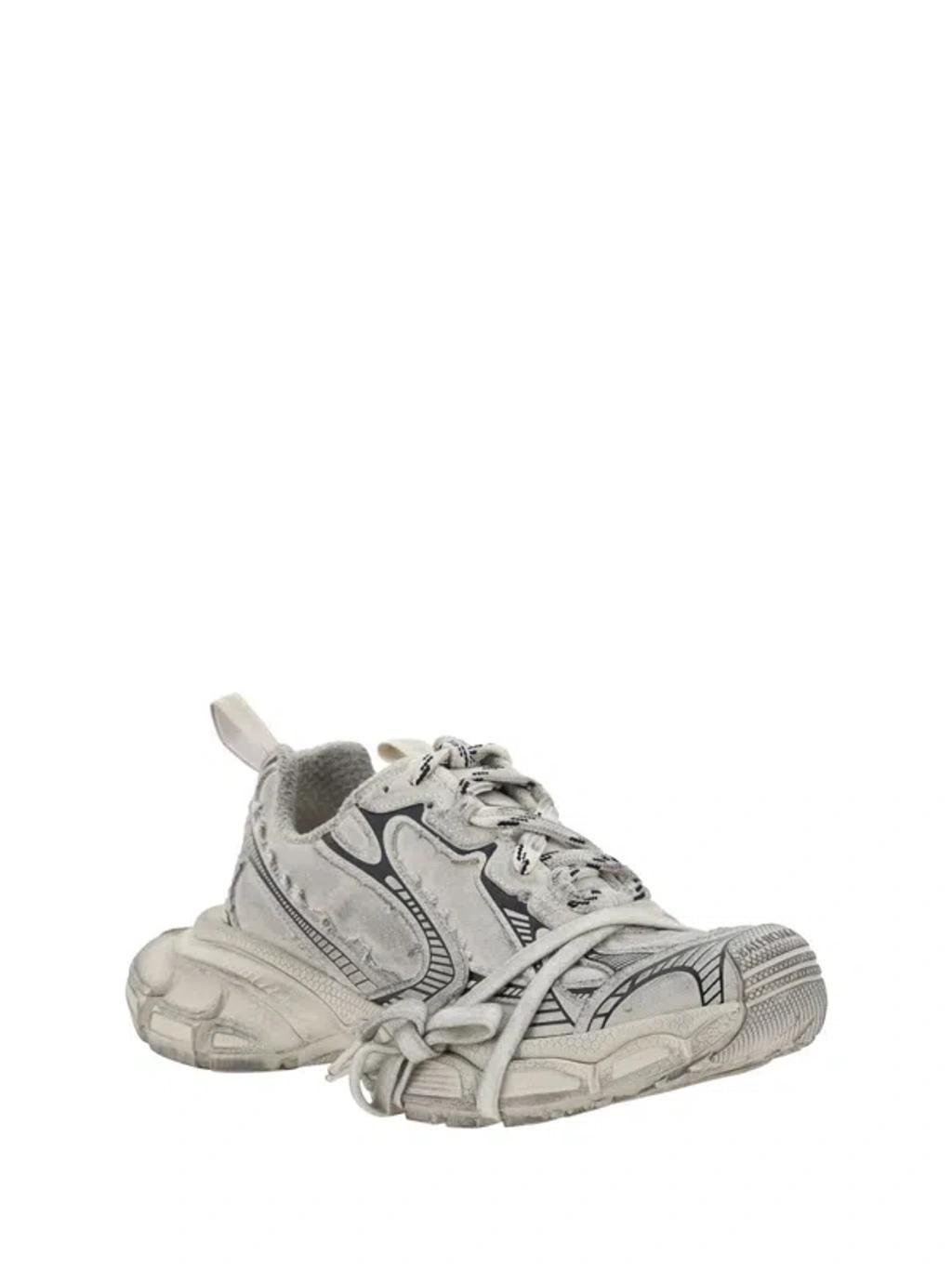 BALENCIAGA 3xl Sneaker In Cream Product Image