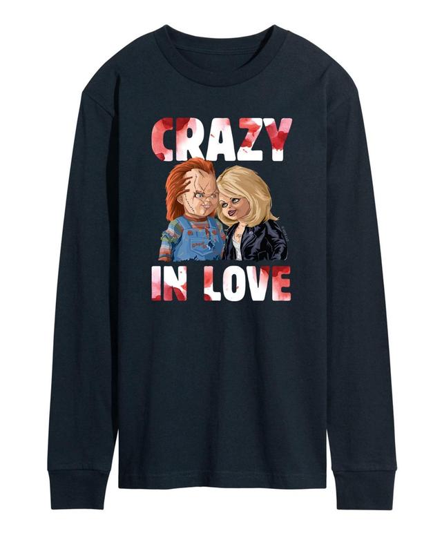 Mens Chucky Crazy in Love Long Sleeve T-shirt Product Image