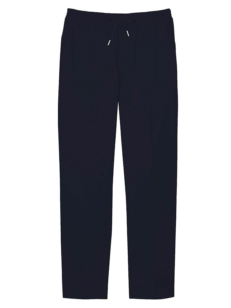 Mens Elasticated Straight-Leg Pants Product Image