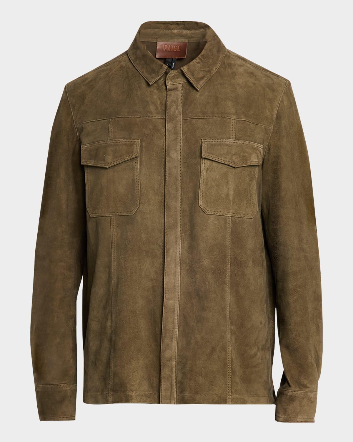 Mens Baltimore Suede Overshirt Product Image