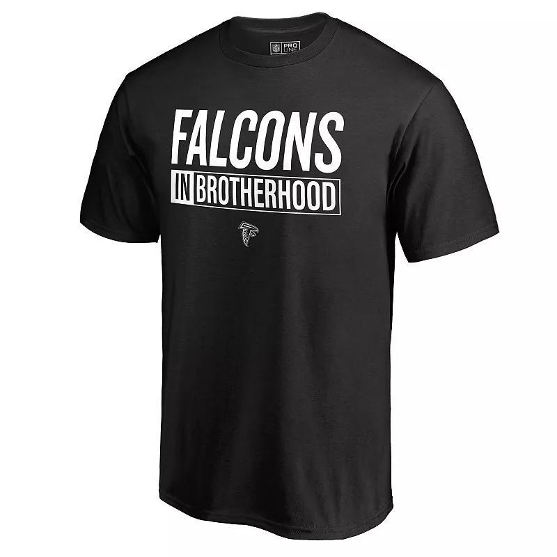 Mens NFL Pro Line Atlanta Falcons Brotherhood Stack T-Shirt Product Image