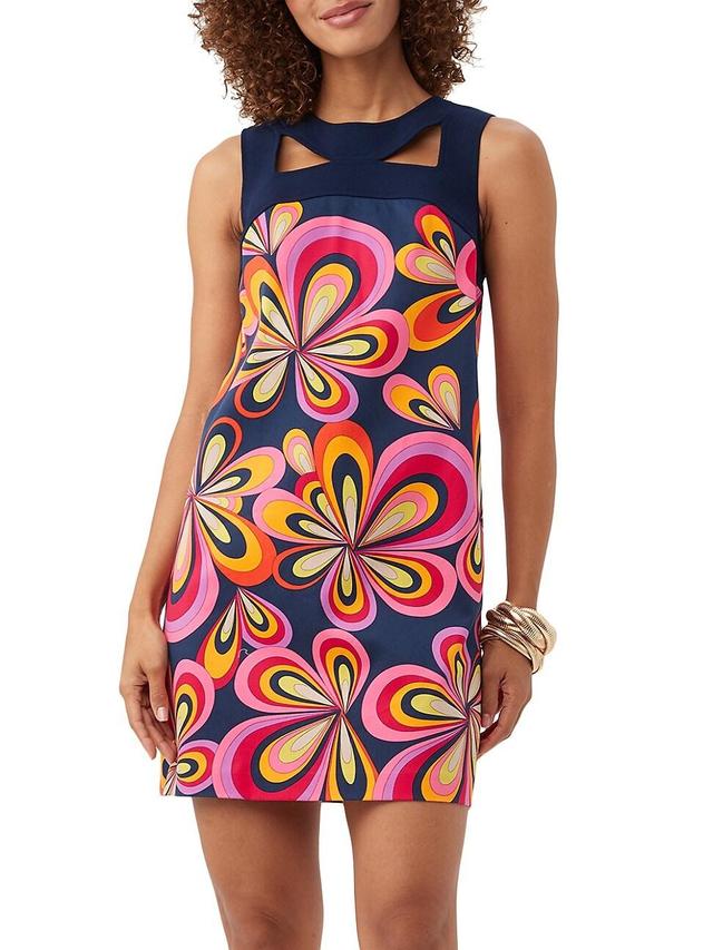 Womens Bev Floral Sleeveless Minidress Product Image