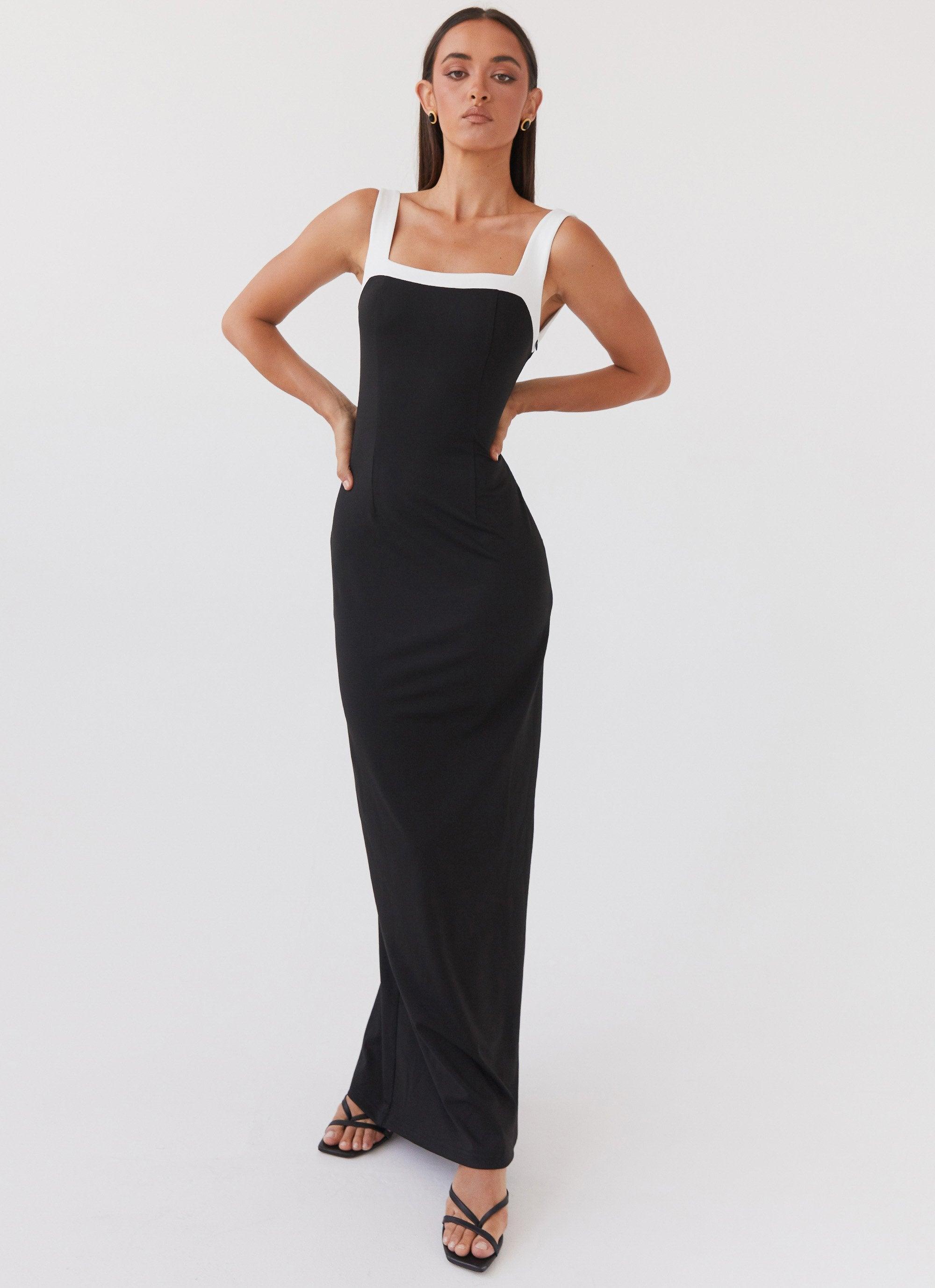 Ebonnie Maxi Dress - Black Product Image