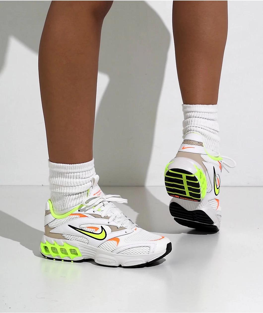 Nike Zoom Air Fire Summit White & Volt Shoes Product Image