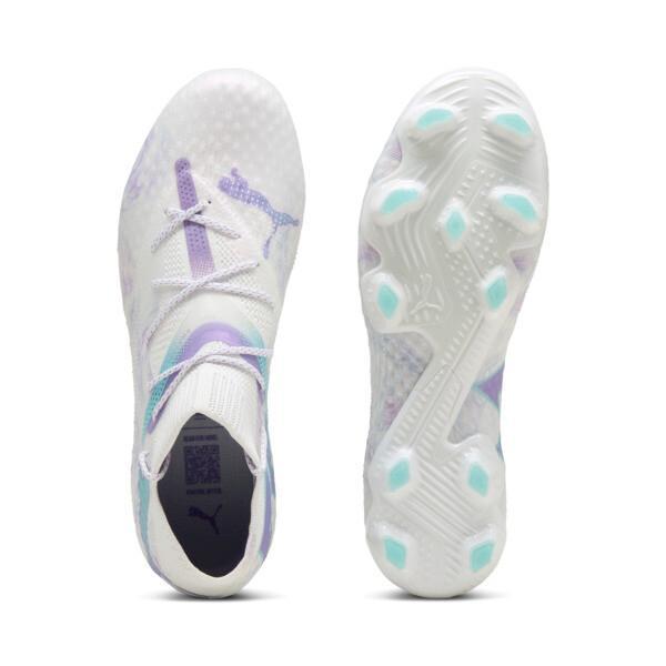 PUMA FUTURE 7 ULTIMATE BRILLIANCE Firm Ground/Artificial Ground Women's Soccer Cleats Shoes in White/Black/Spring Lavender Product Image