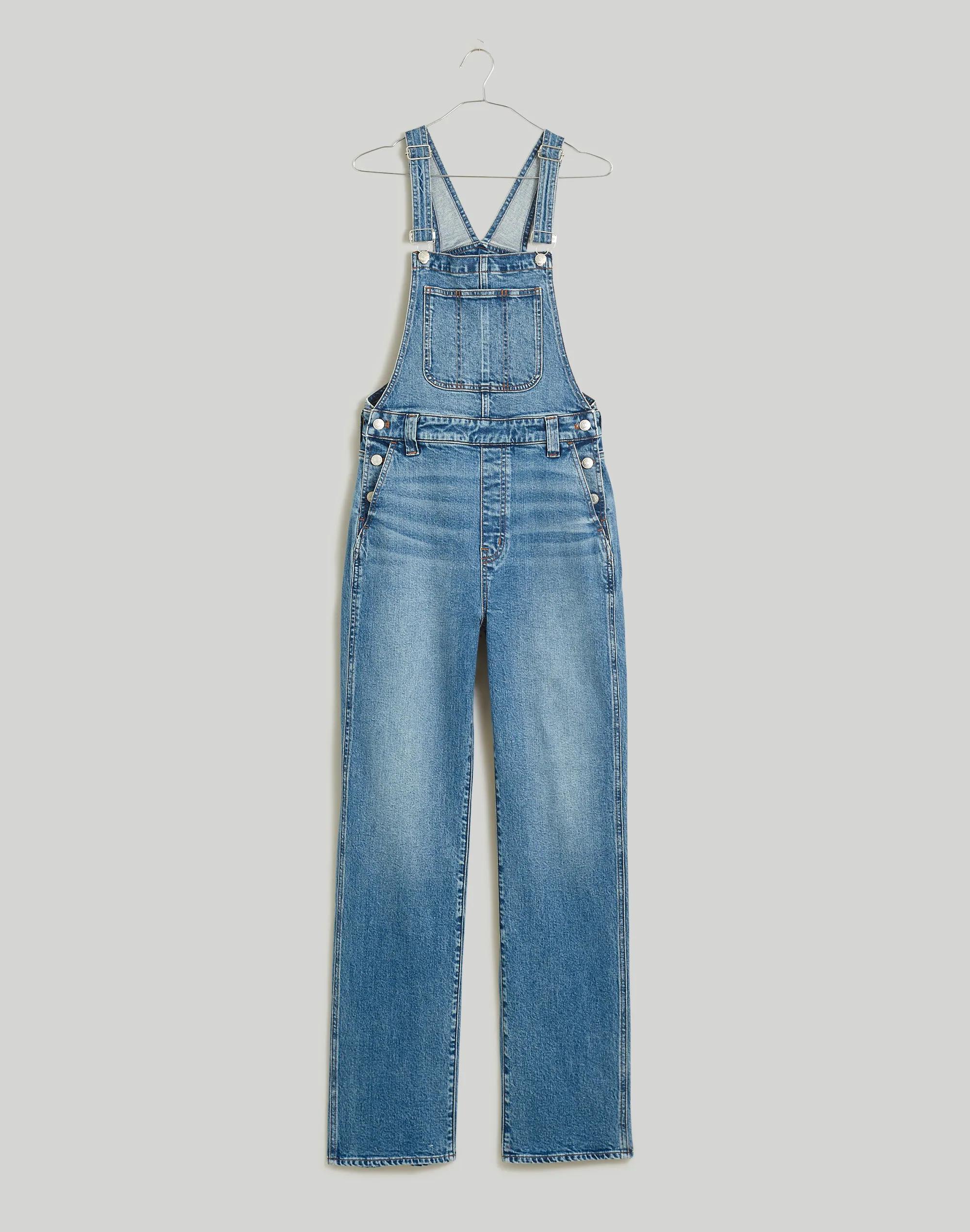 The '90s Straight Overalls in Fawnbrook Wash Product Image