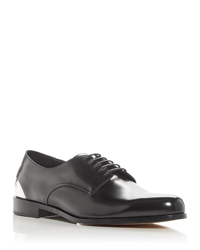 Alexander McQUEEN Mens Metal Heel Plain Toe Oxfords Product Image