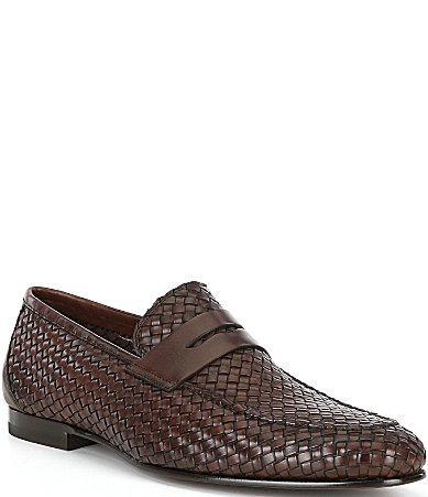 To Boot New York Mens Zenith Woven Penny Loafers Product Image