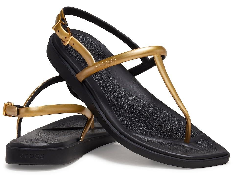 Crocs Miami Thong Sandals (Metallic ) Women's Sandals Product Image