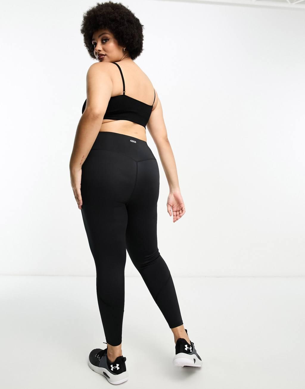 ASOS 4505 Tall Icon bum sculpt gym legging black Product Image