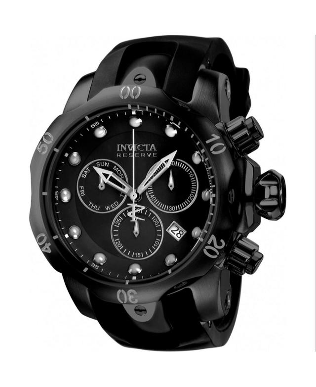 Invicta Mens 6051 Reserve Quartz Chronograph Black Dial Watch - Black Product Image