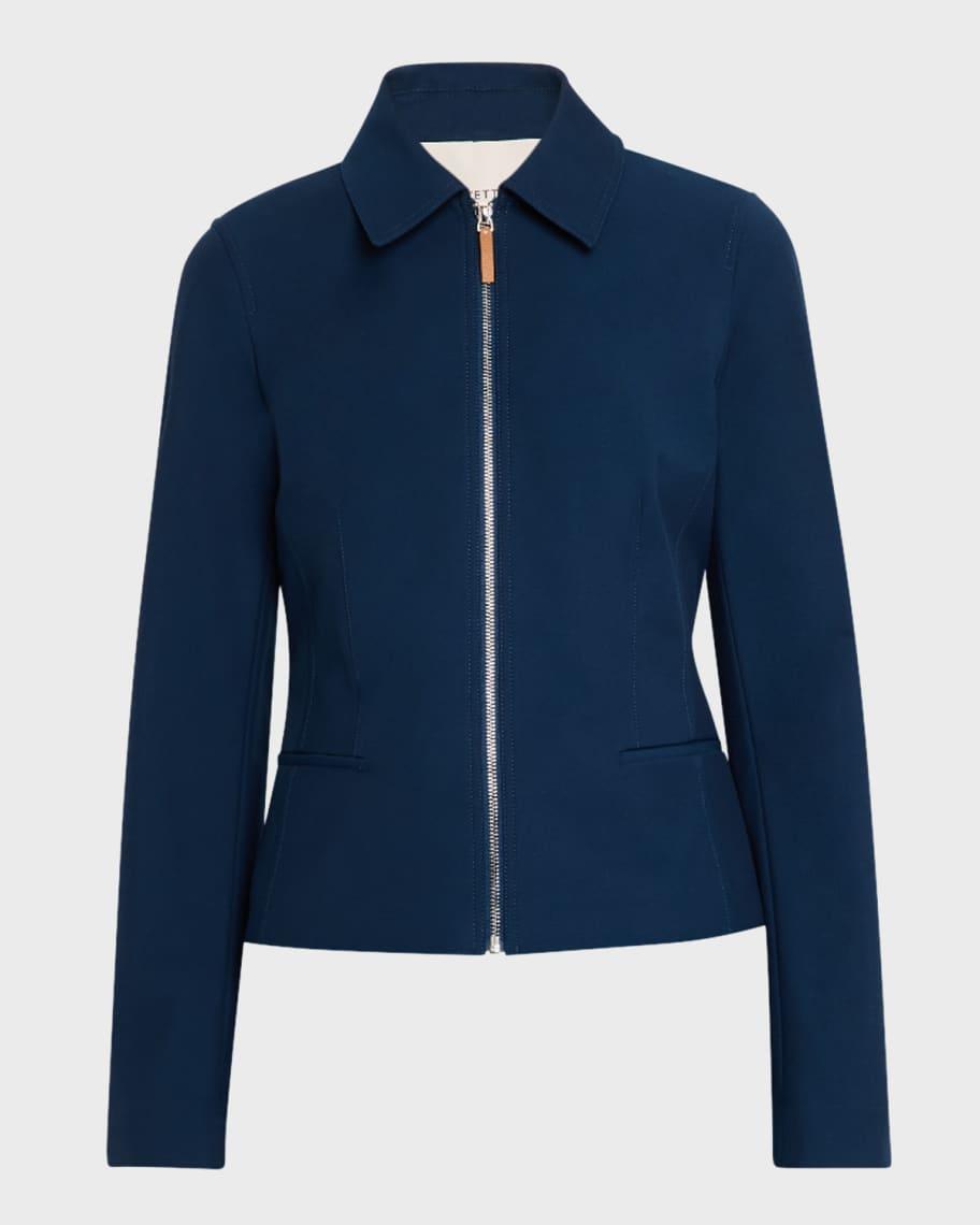 Zip-Front Tailored Jacket Product Image