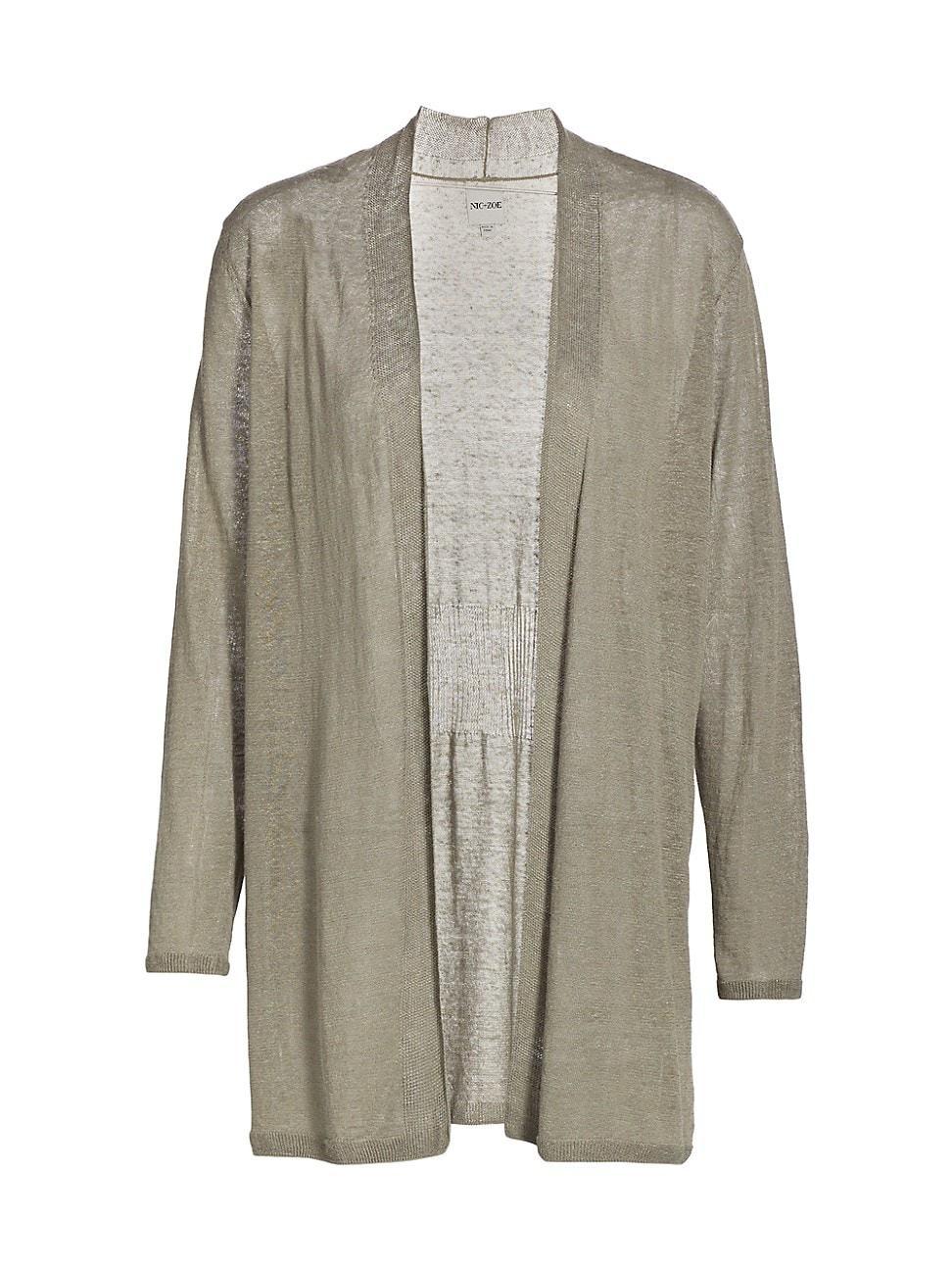 Womens Lightweight Waterfall Cardigan Product Image