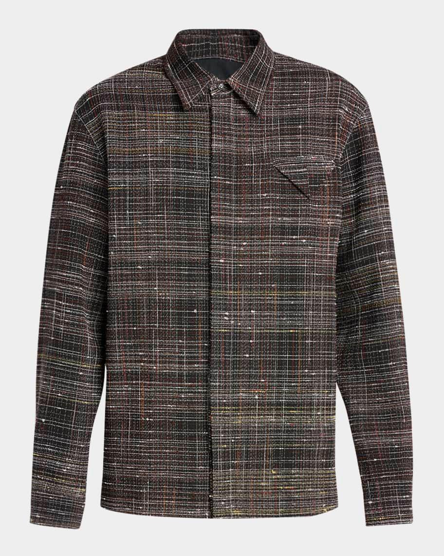 Mens Multicolor Knotted Button-Down Shirt product image