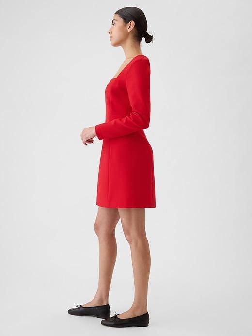 Square-Neck Mini Dress Product Image