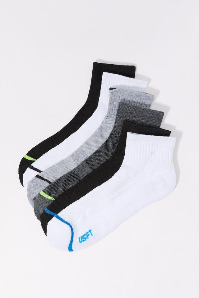 Assorted Athletic Ankle Socks (6 Pack) Male Product Image