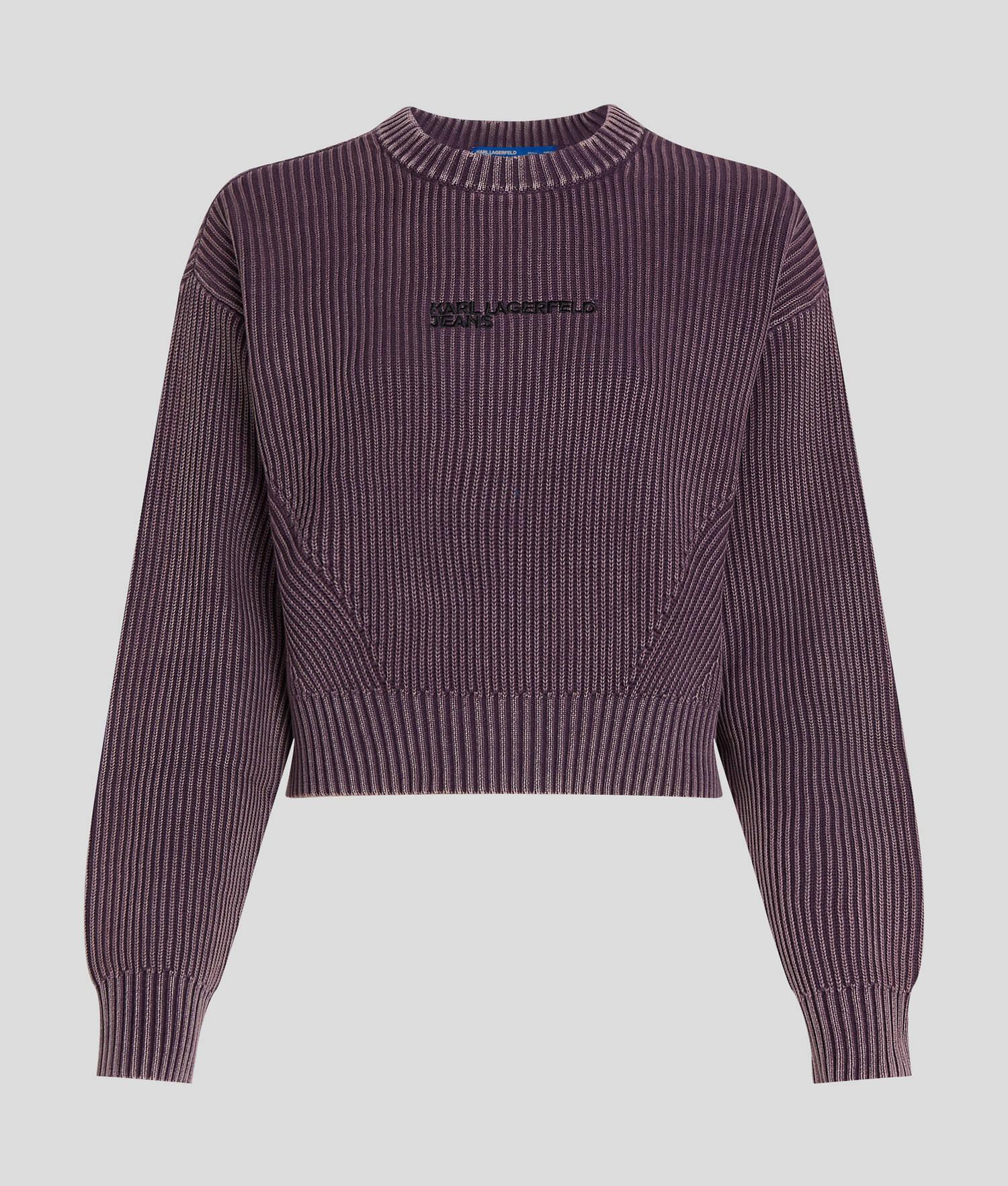 KLJ ACID-WASH SWEATER Product Image