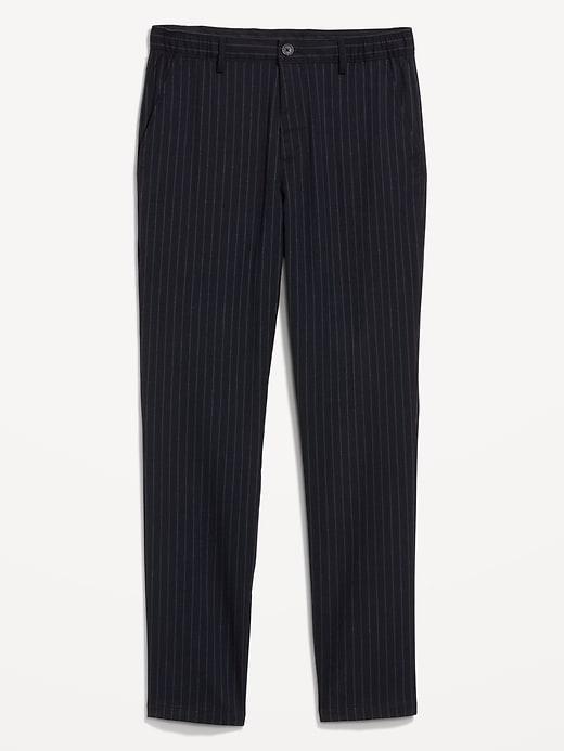 Straight Herringbone Trouser Pants Product Image