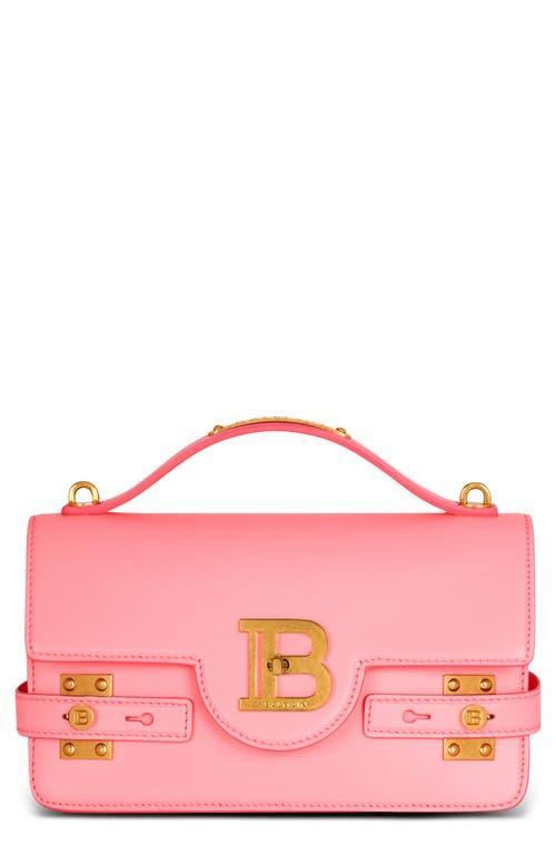 Balmain B-Buzz 24 Leather Top Handle Bag Product Image