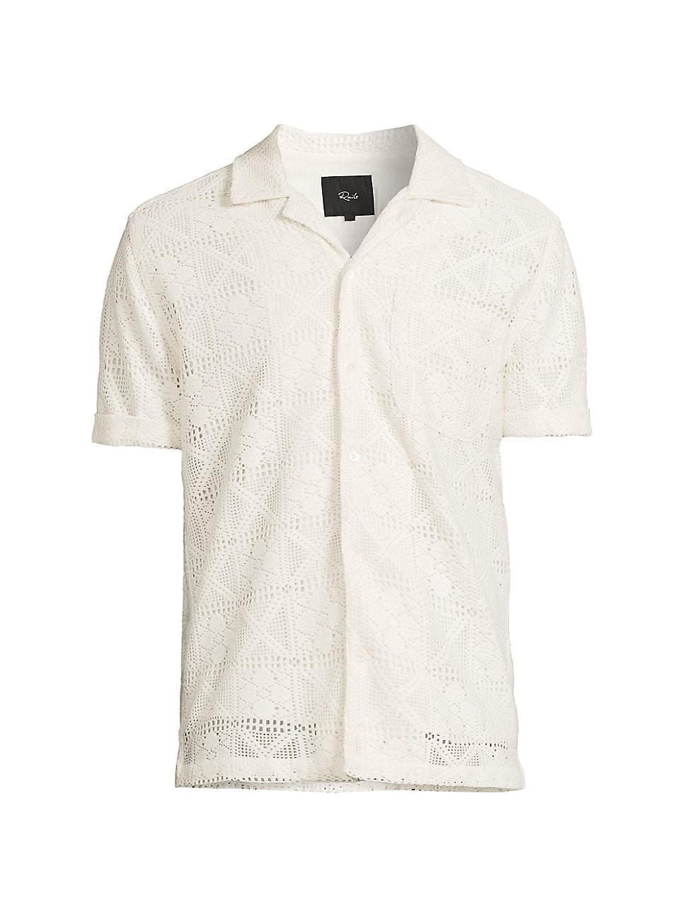 Mens Willemse Lace Camp Shirt Product Image