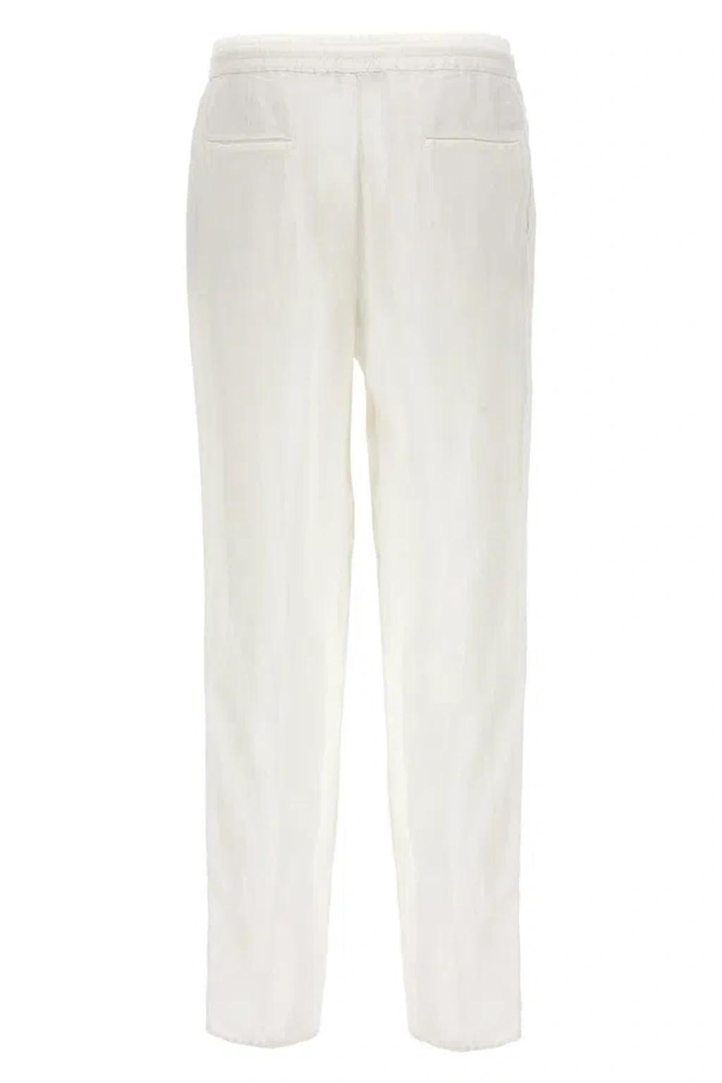 Linen Pence Pants White Product Image