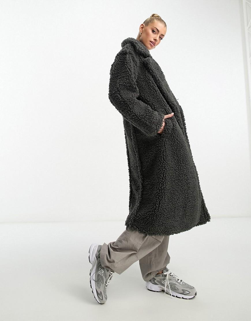 Womens Gertrude Long Teddy Coat Product Image